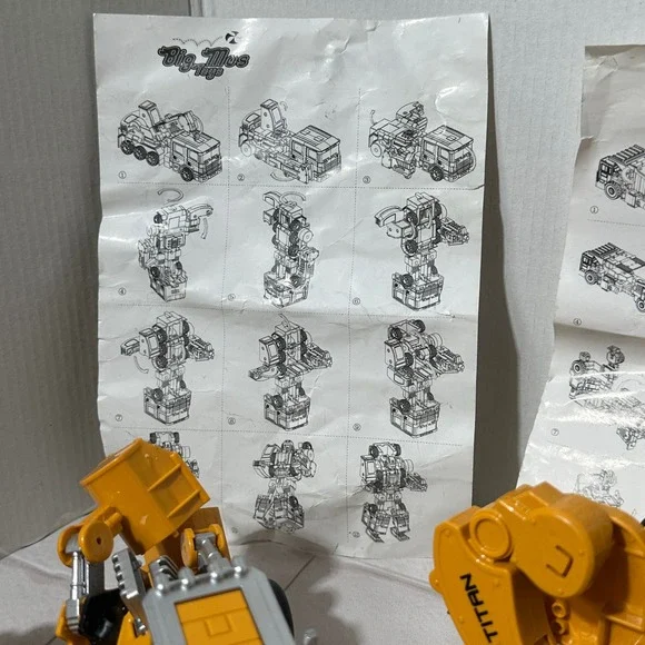 Jinbao Big-Moe Devastator KO Transformers Construction Vehicle Robot Set Lot - Picture 11 of 13